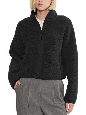Cozy Fleece Jacket for Women | Zippered Fuzzy Sherpa Warm Coat for Winter